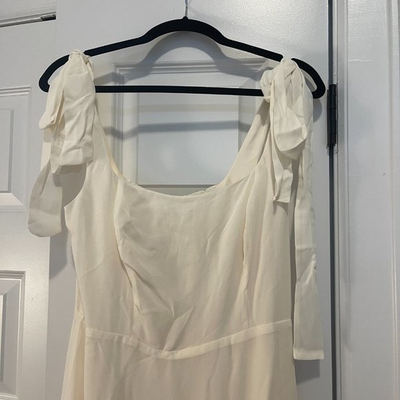 Reformation Wedding / Bridal Gown - Westerly Dress in Ivory - Picture 9 of 13
